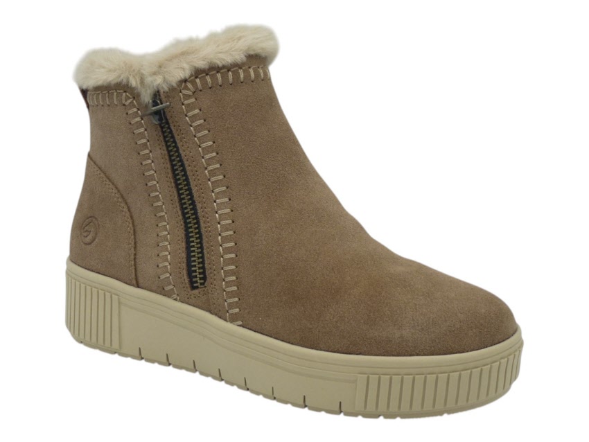 Chaussures Remonte Pointure 41 - Talon 3 Cm, Cuir Simili, Fermeture éclair - Occasion