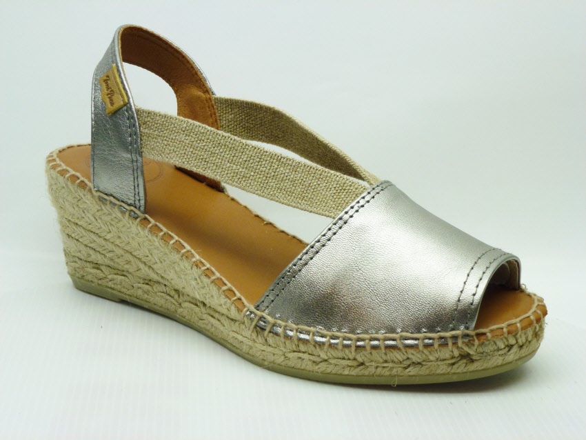 Espadrillas Con Zeppa Toni Pons - In Pelle | Comode Ed Elastiche | Made In Spain - Foto 11
