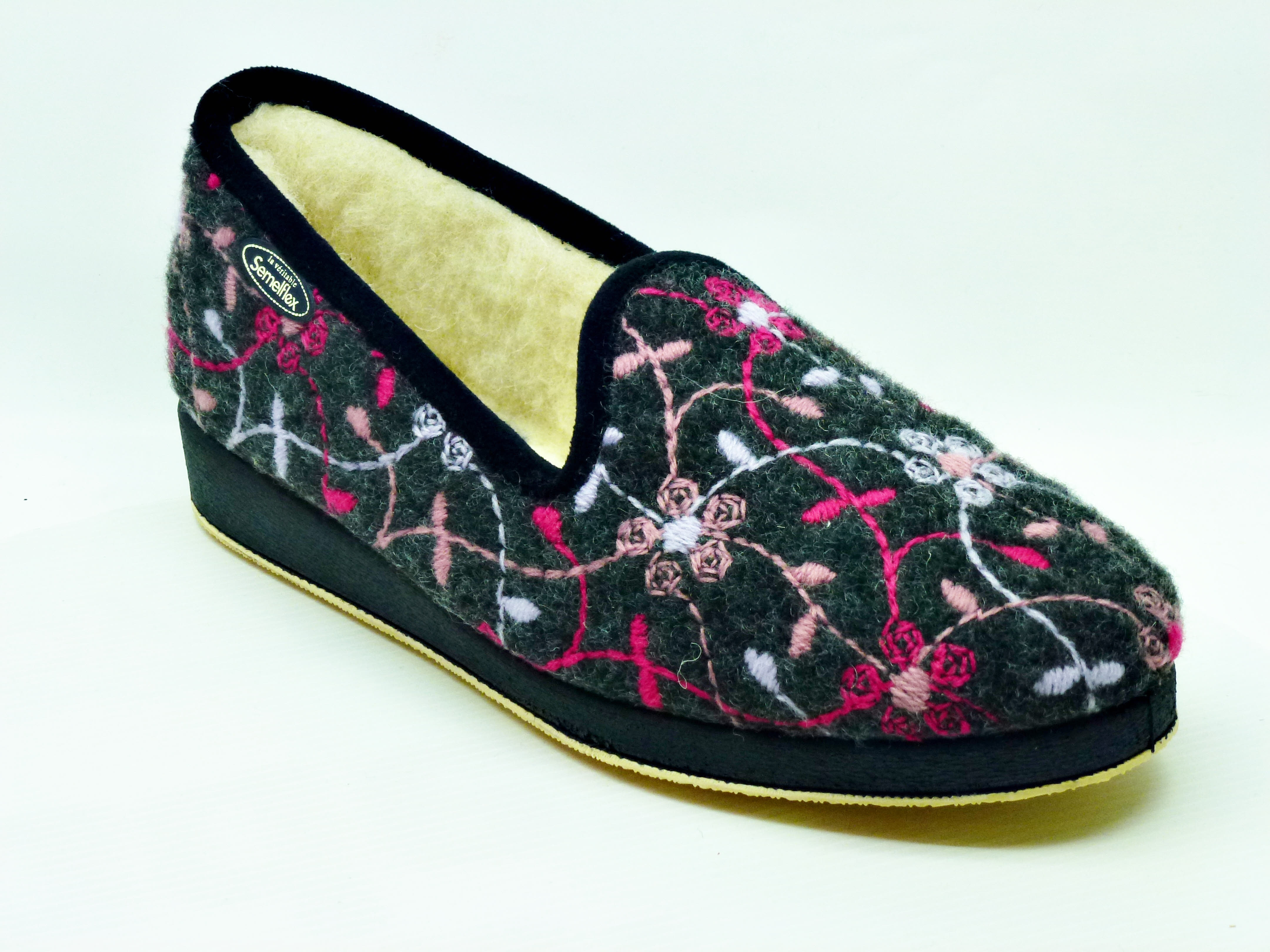 CALOZOE anthracite charentaises SEMELFLEX
