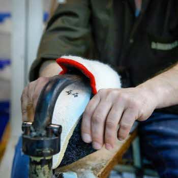 Charentaises RONDINAUD fabrication fran aise pure laine sur